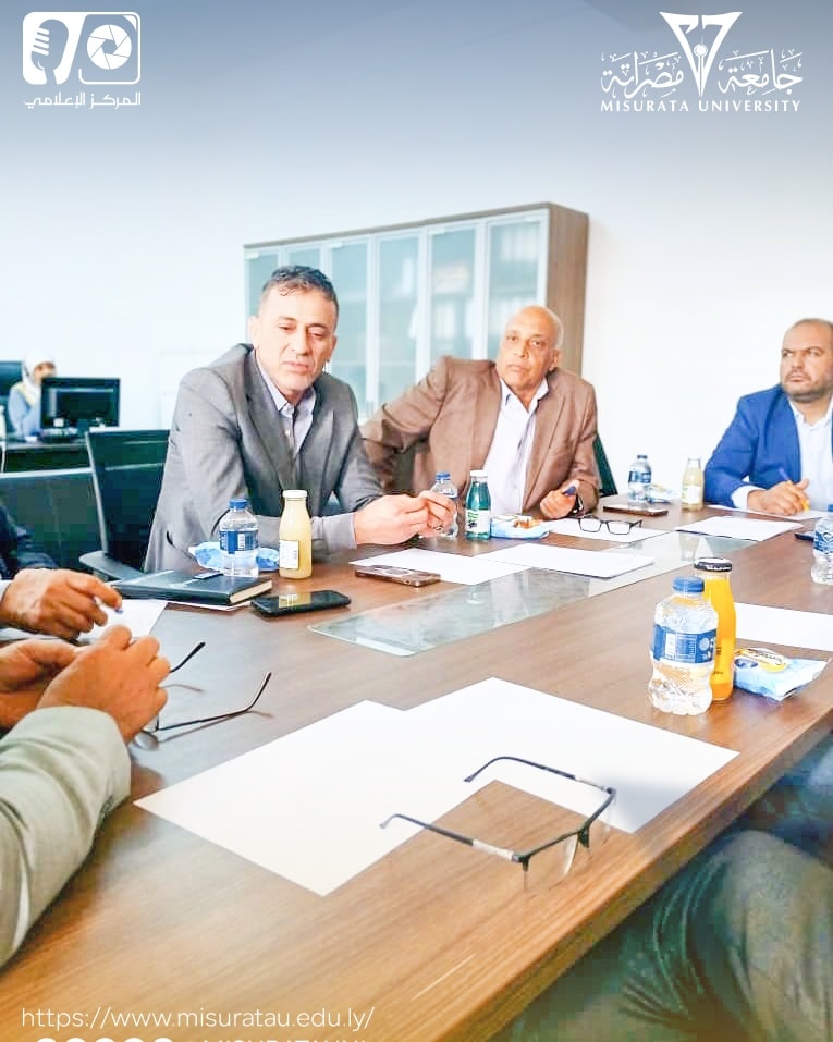 Delegation from Misurata University Conducts Inspection Visit to the College of Humanities and Applied Sciences
width=