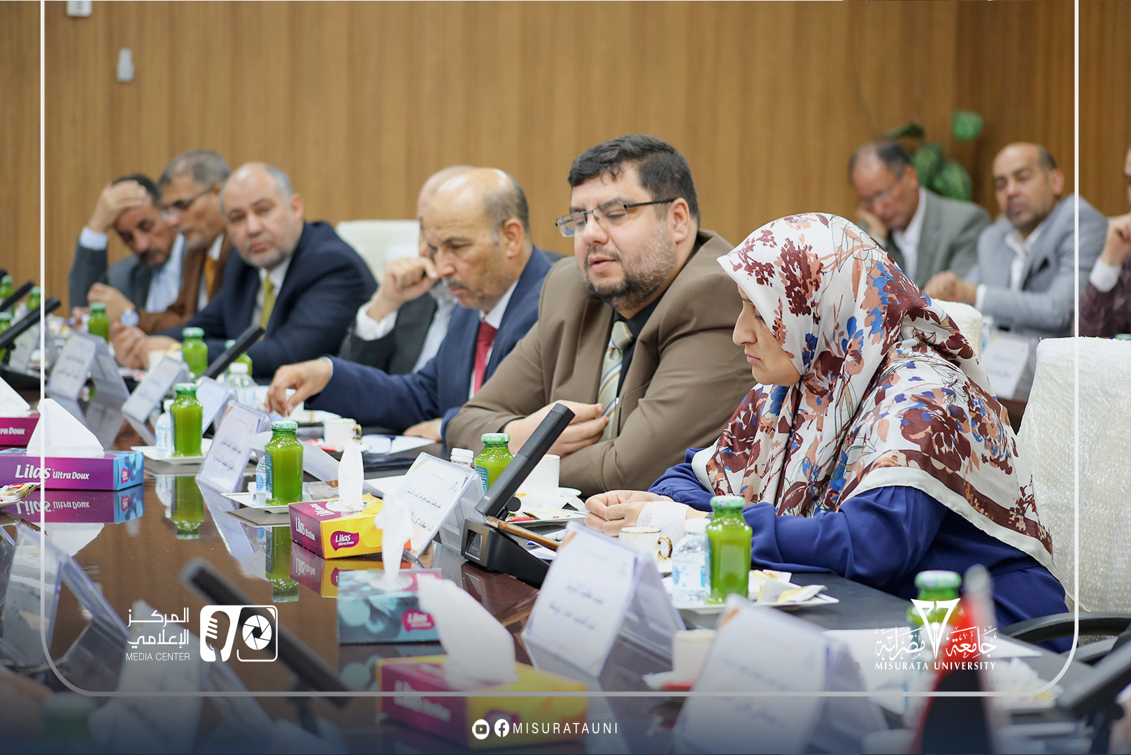 Misurata University Holds Its Fourth Regular University Council Meeting for 2025
width=
