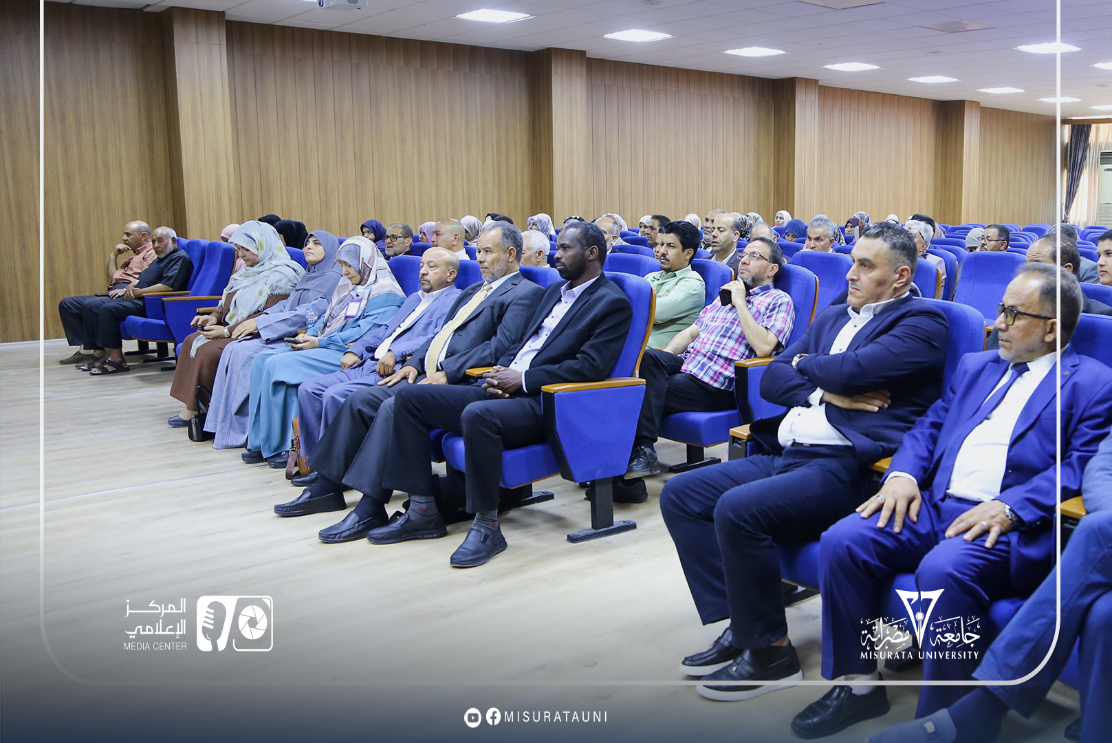 Misurata | May 6 – The Faculty of Education at Misurata University received a team from the National Center for Quality Assurance and Accreditation of Educational and Training Institutions this morning, Tuesday.
                     width=