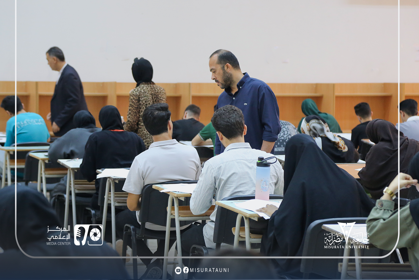 انطلاق الامتحانات النهائية في كليات جامعة مصراتة