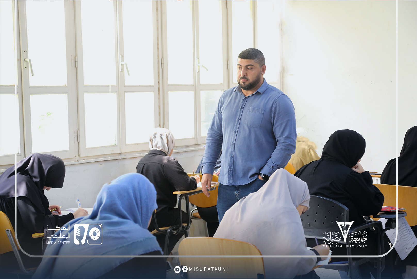 انطلاق الامتحانات النهائية في كليات جامعة مصراتة
