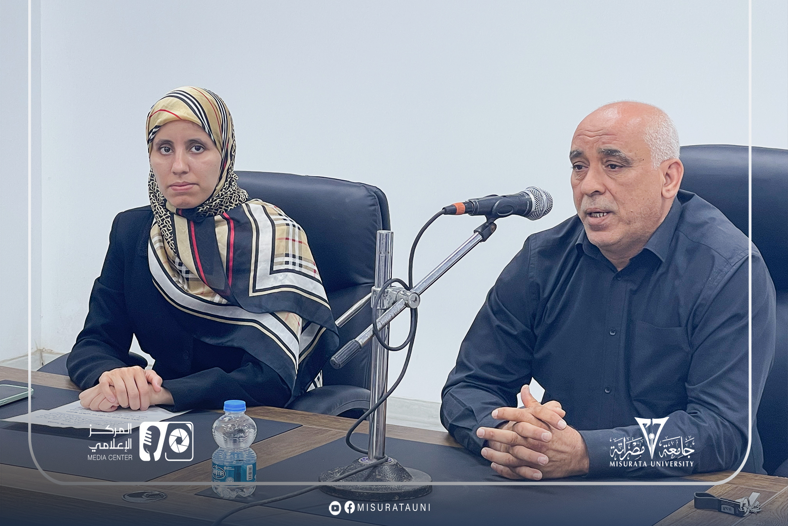 الاجتماع الختامي لفريق التدقيق بكلية الهندسة – جامعة مصراتة