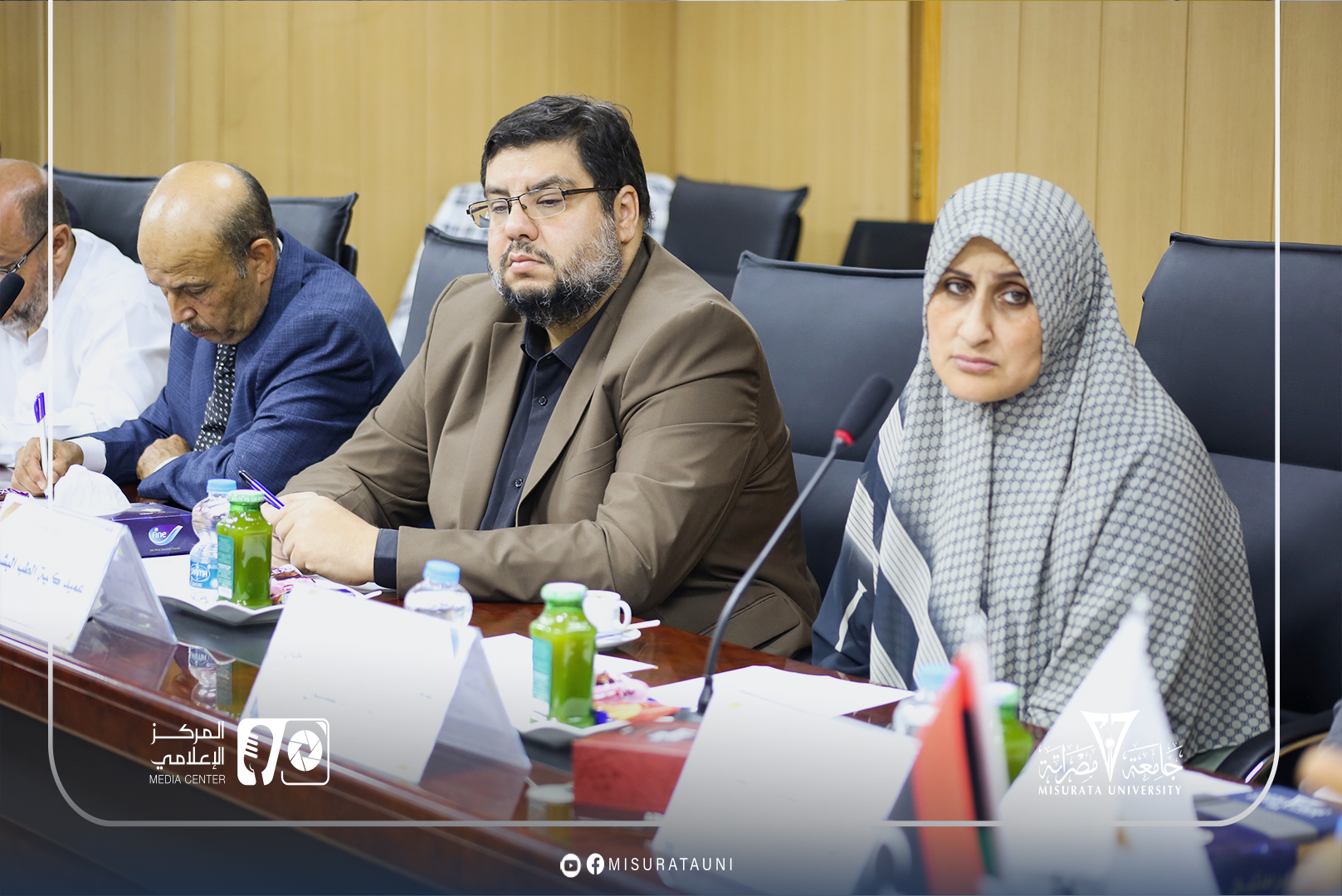 الاجتماع العادي السادس لمجلس جامعة مصراتة لعــــ2025ــــــام