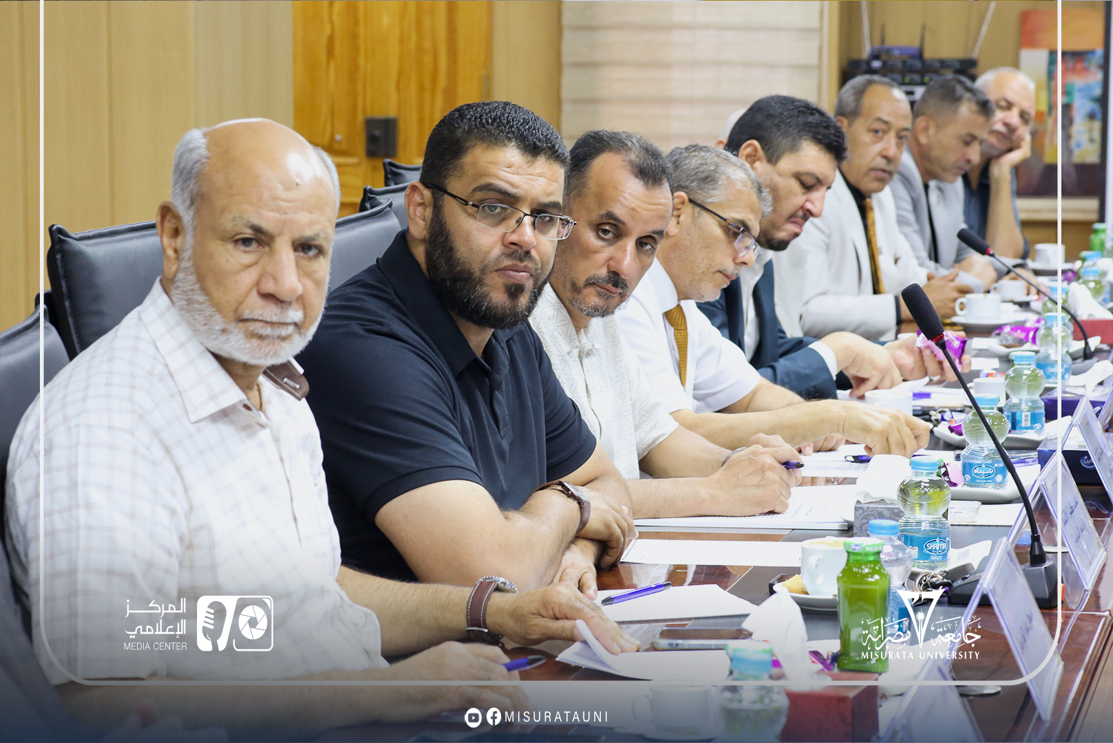 الاجتماع العادي السادس لمجلس جامعة مصراتة لعــــ2025ــــــام