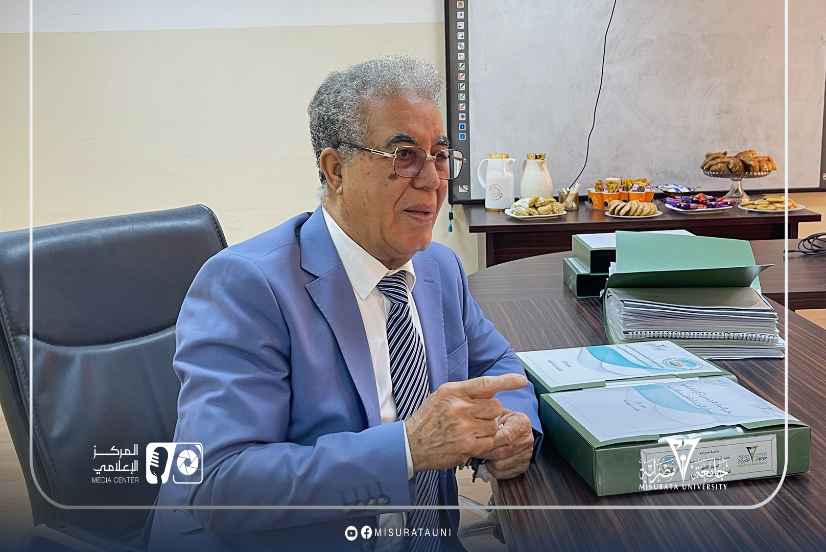 كلية البيئة والموارد الطبيعية تستقبل فريق التدقيق من المركز الوطني لضمان الجودة