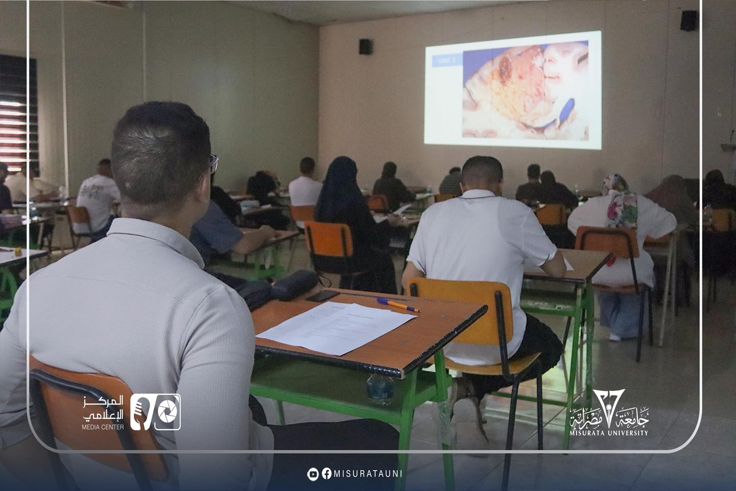 انطلاق الامتحانات النهائية العملية لمادة علم الأمراض والوراثة بكلية الطب البشري – جامعة مصراتة