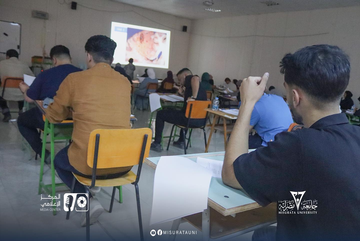 انطلاق الامتحانات النهائية العملية لمادة علم الأمراض والوراثة بكلية الطب البشري – جامعة مصراتة