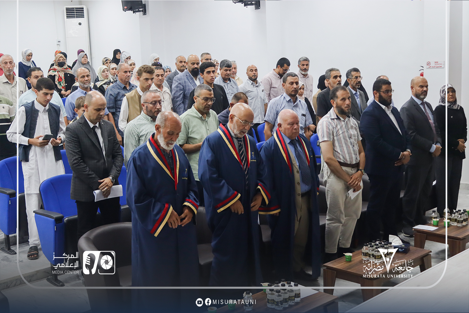 كلية الاقتصاد بجامعة مصراتة تنظم حفلاً تكريميًا لأساتذتها المتقاعدين