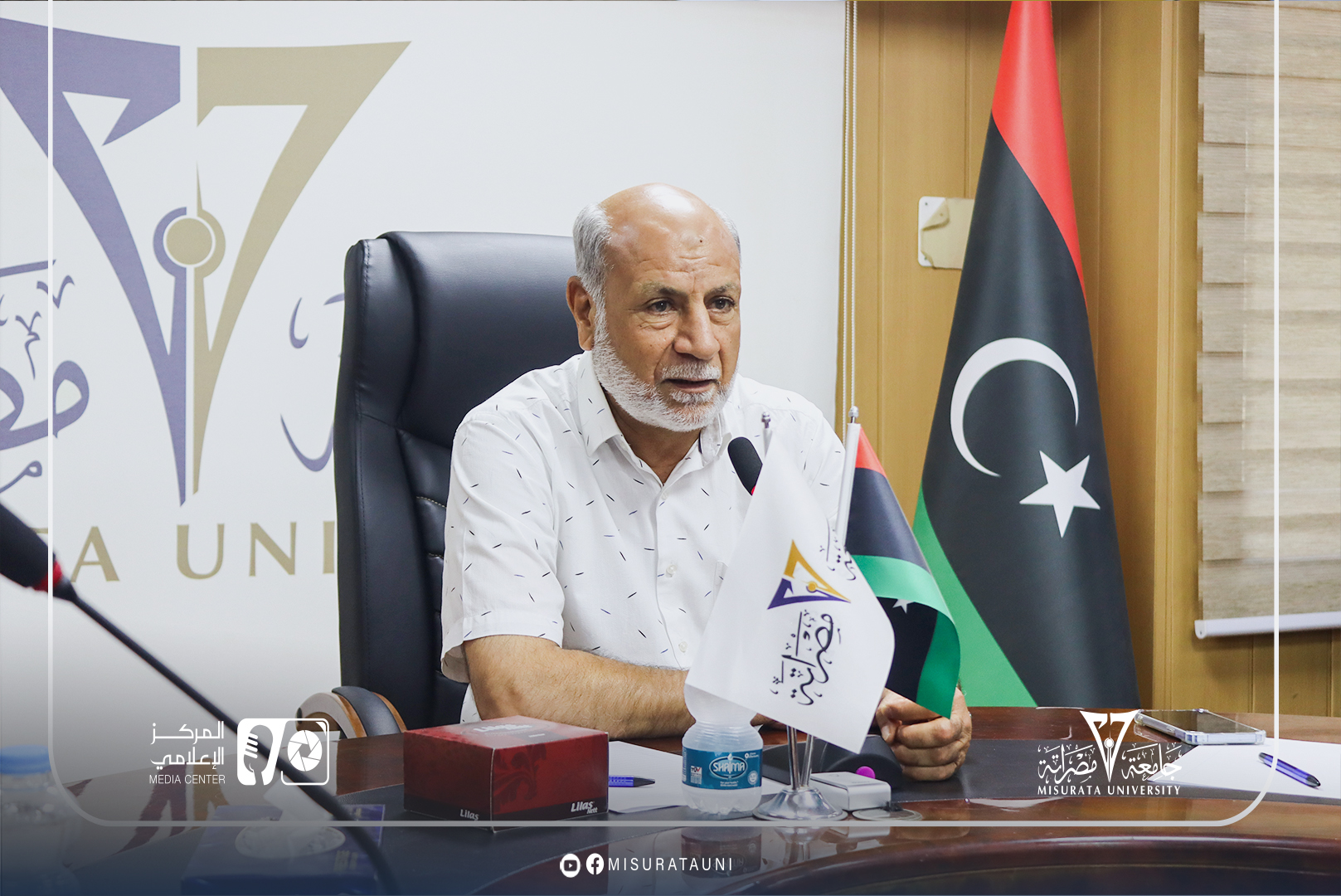 جامعة مصراتة تنظم ورشة عمل حول نظام البوابة الإلكترونية لوزارة التعليم العالي
