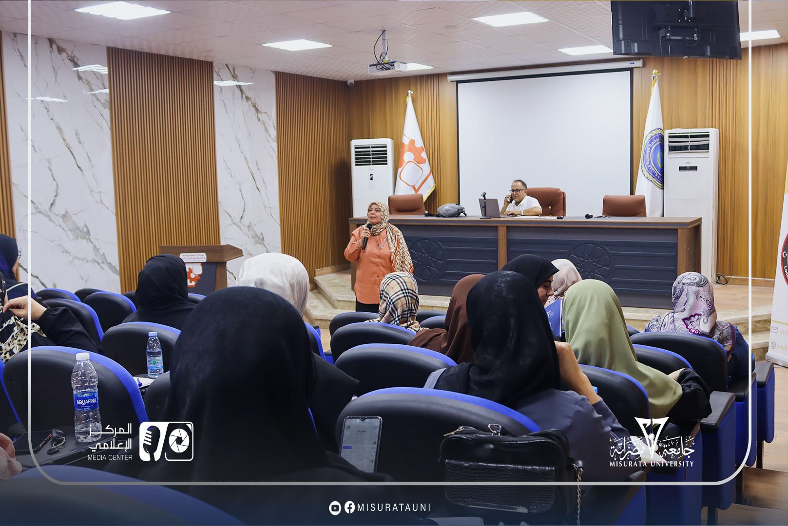 ورشة عمل حول إعداد المراسلات والتقارير الإدارية