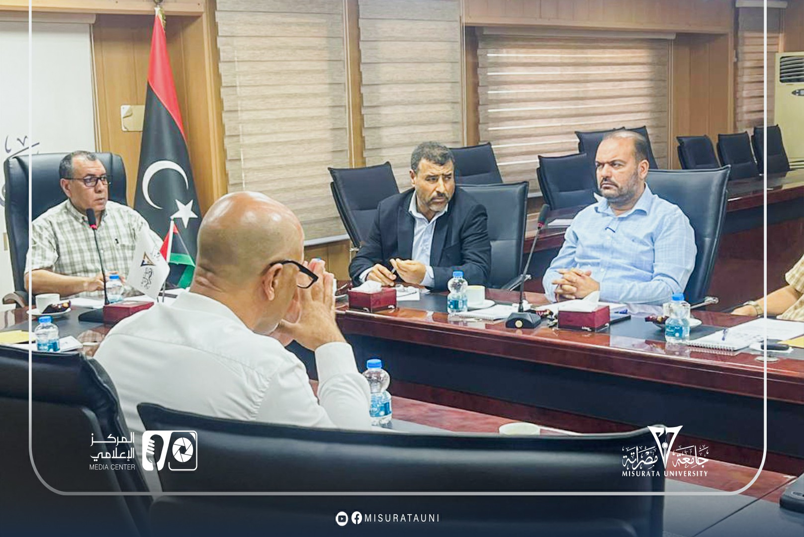 اجتماع لجنة الدراسات العليا بجامعة مصراتة