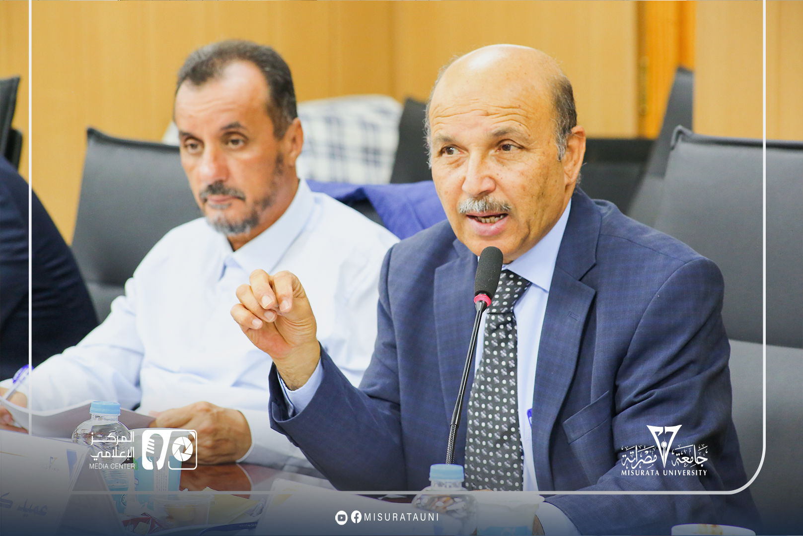 The Seventh Regular Meeting of the University of Misurata Council for the year 2025
width=