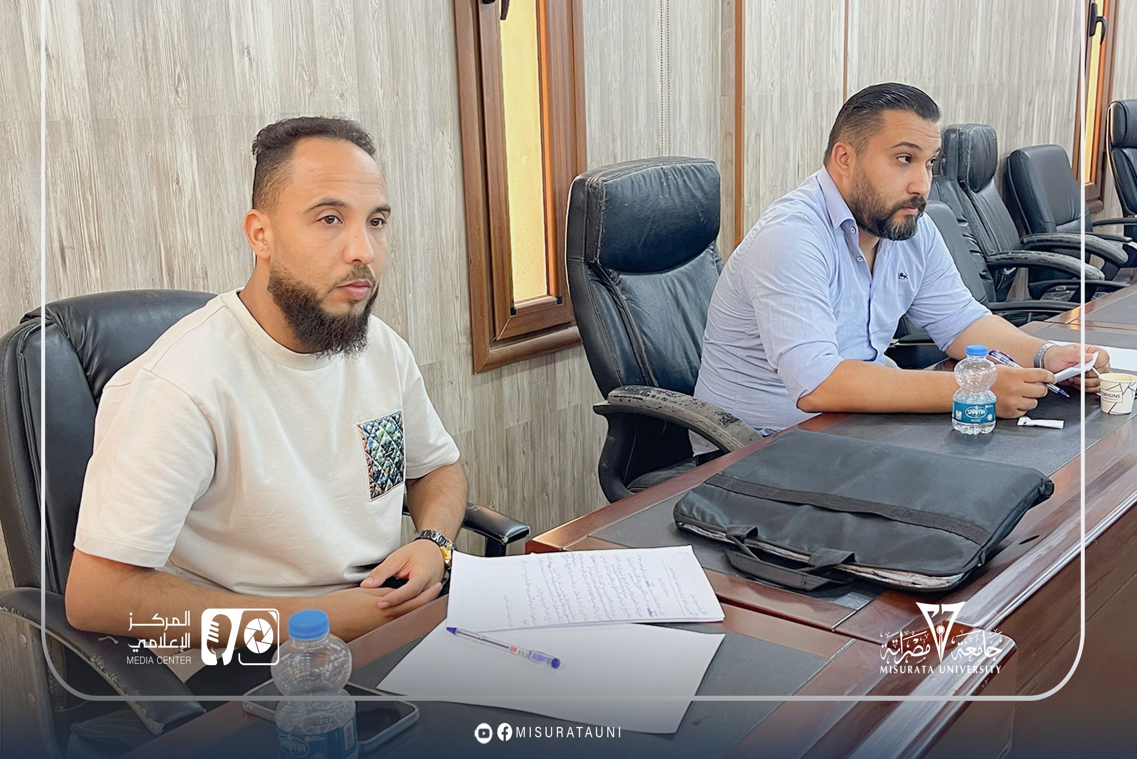 انعقاد الاجتماع الخامس لرؤساء أقسام الجودة وتقييم الأداء بكليات جامعة مصراتة