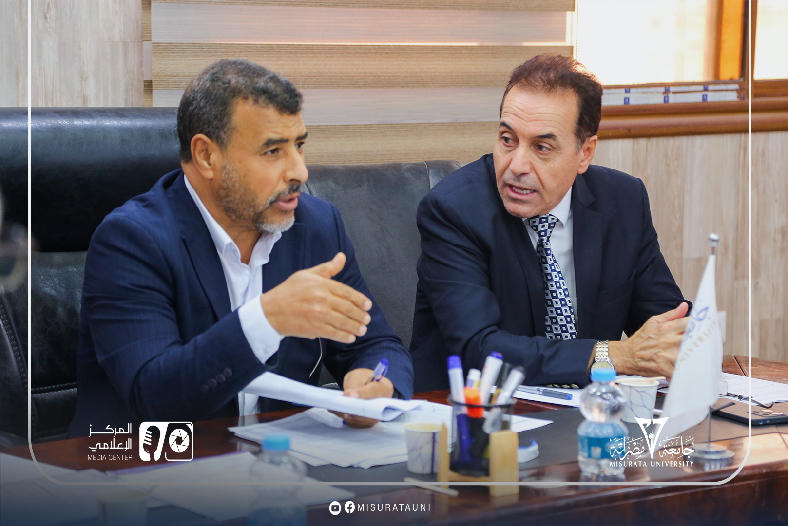 لجنة شؤون أعضاء هيئة التدريس بجامعة مصراتة تعقد اجتماعها الأول للعام الجامعي 2025/2026