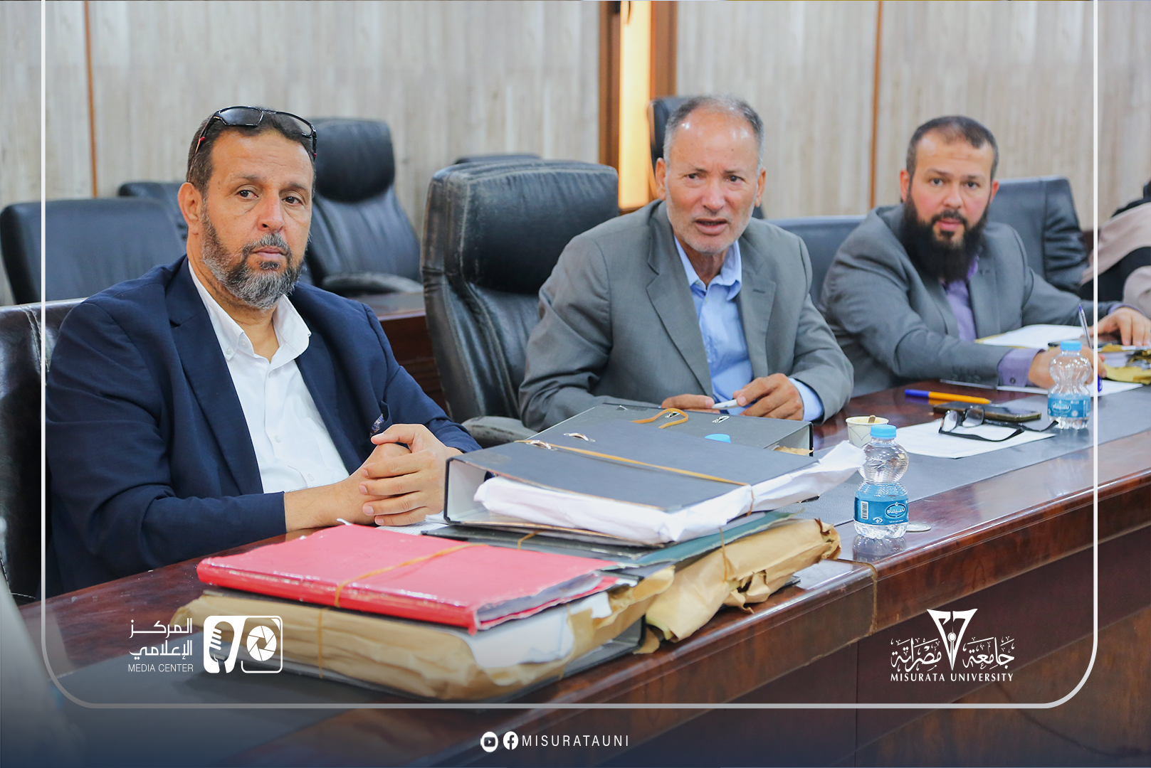 لجنة شؤون أعضاء هيئة التدريس بجامعة مصراتة تعقد اجتماعها الأول للعام الجامعي 2025/2026