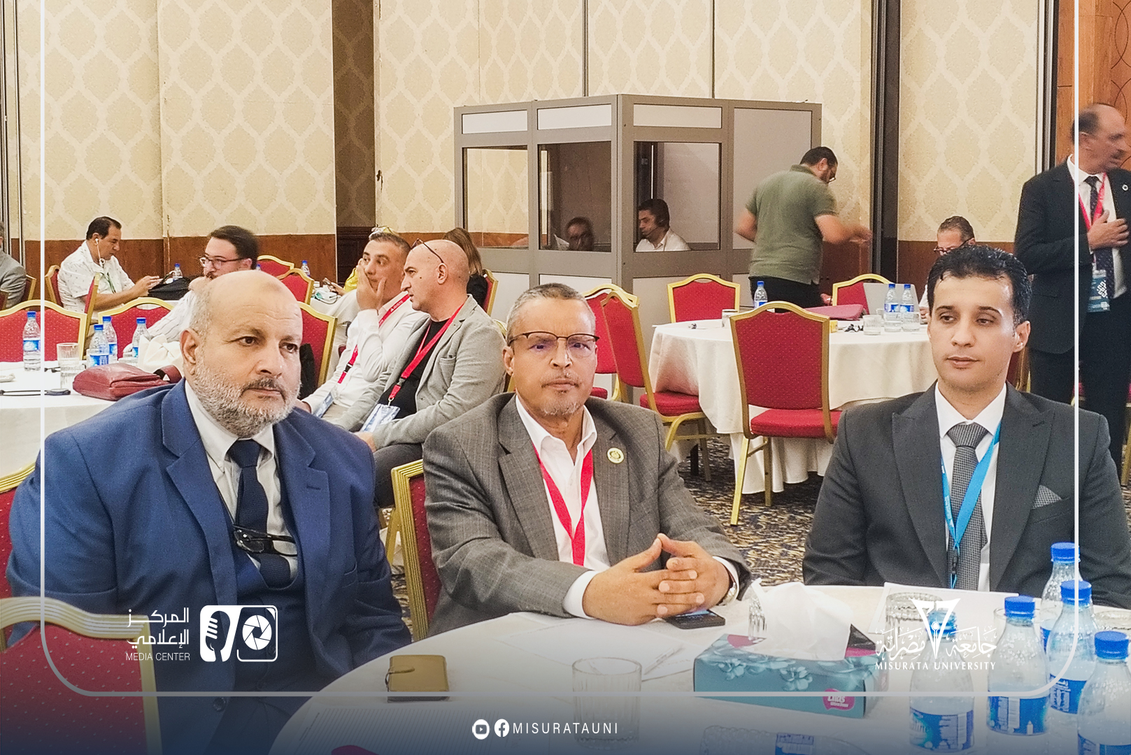 جامعة مصراتة تشارك في المؤتمر الخامس لرؤساء الجامعات العربية التركية بتونس