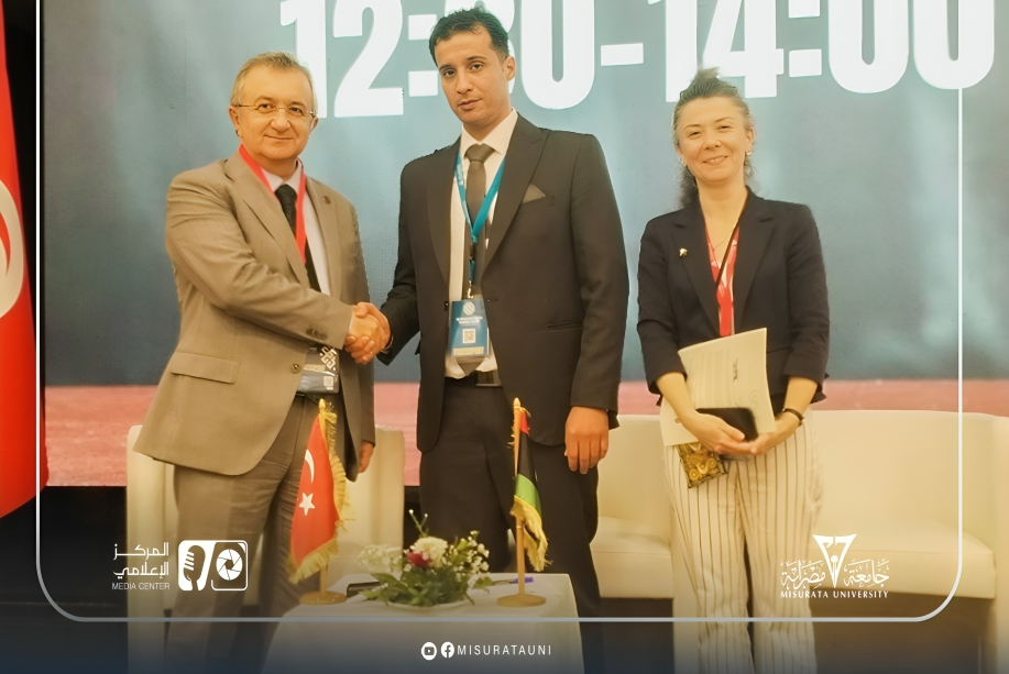 Misurata University signs cooperation agreements with the Eurasian Universities Association and a number of Turkish universities.
                     width=