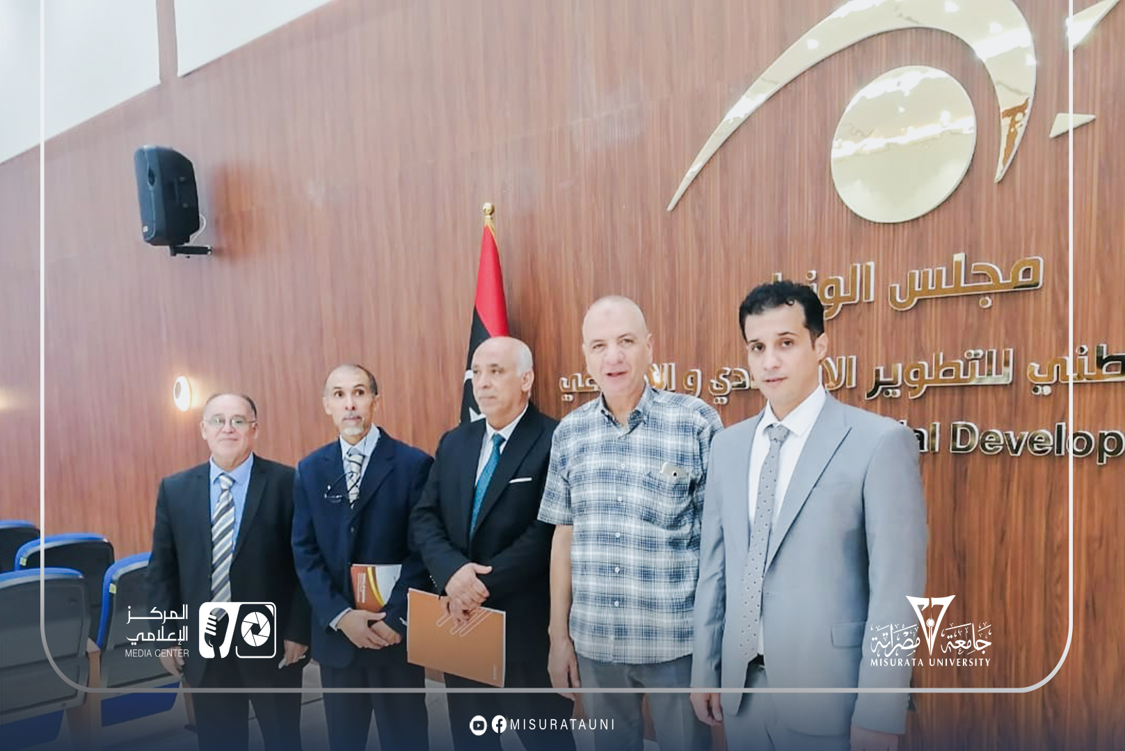 Misurata University participates in a workshop on SolidWorks applications in 3D design.
                     width=