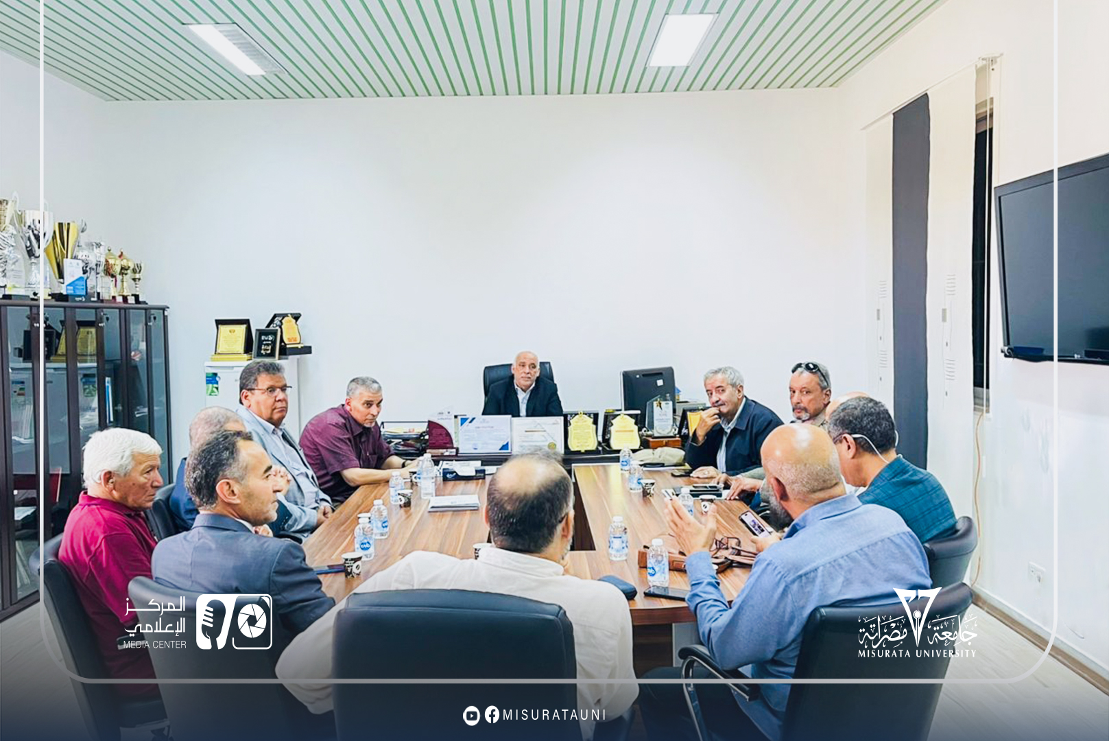 The Faculty of Engineering at Misurata University is exploring prospects for cooperation with the Libyan Society for Navigation and Marine Sciences.
                     width=