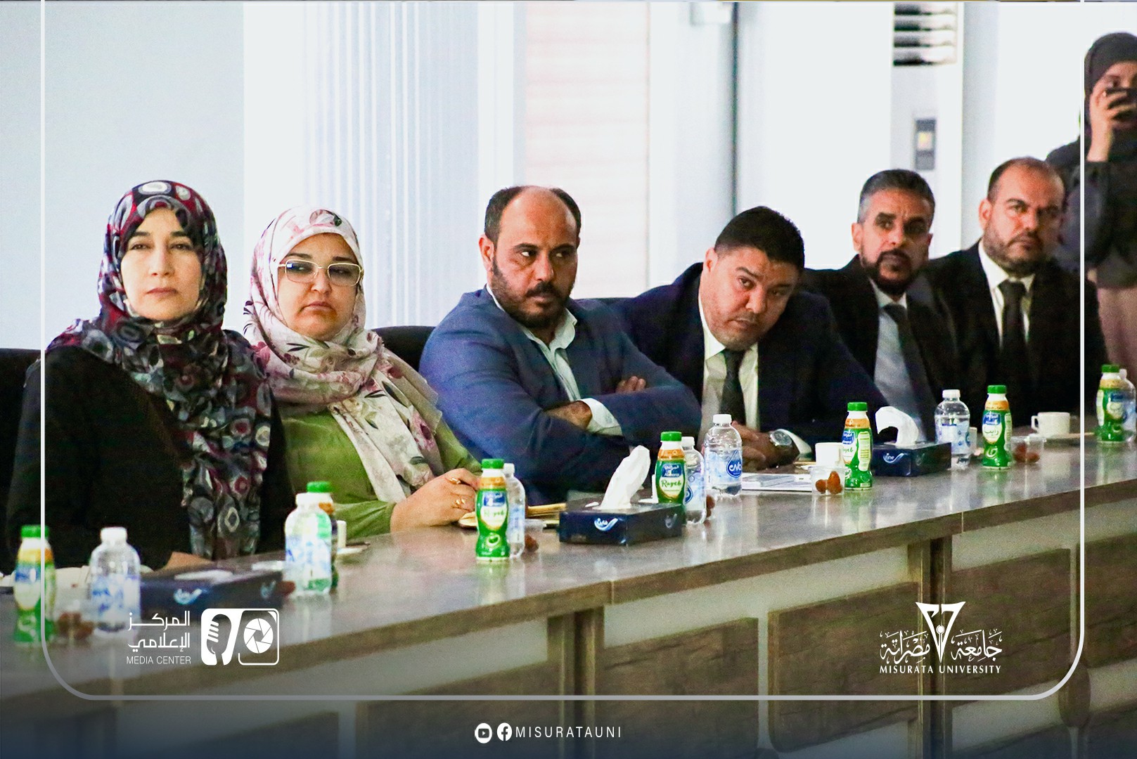 زيارة فريق المركز الوطني لضمان الجودة لكلية الطب البشري بجامعة مصراتة