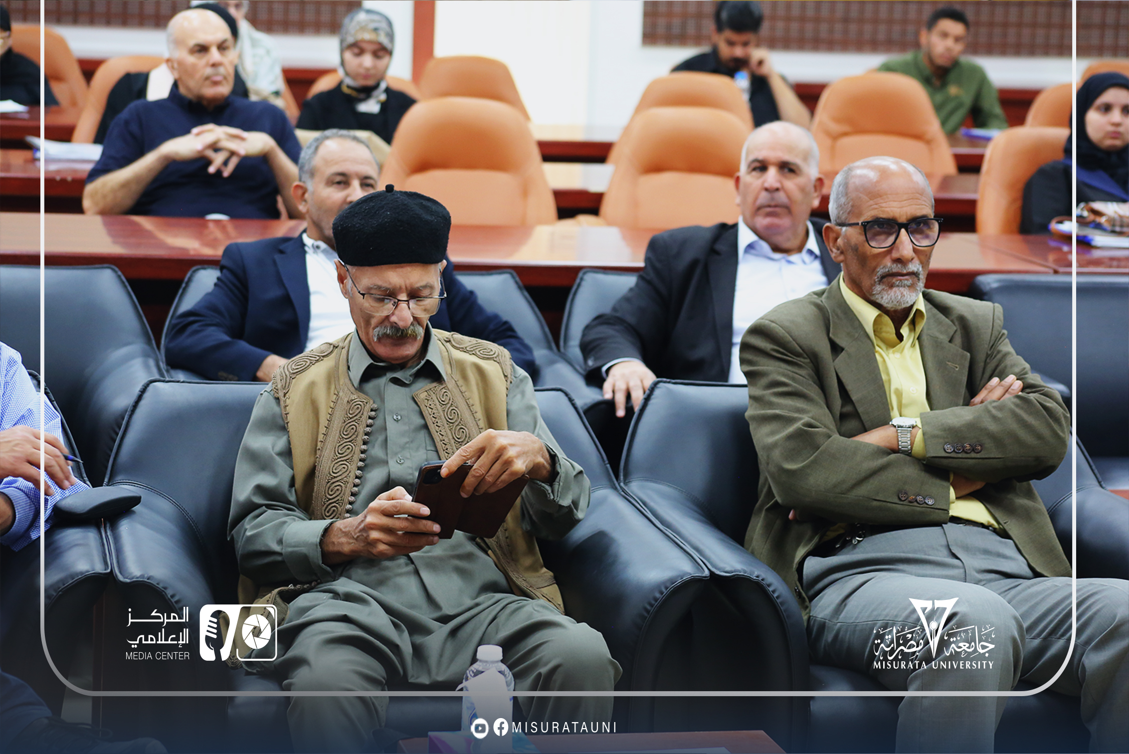 كلية الآداب بجامعة مصراتة تنظّم محاضرتها الثانية ضمن الموسم الثقافي بعنوان 