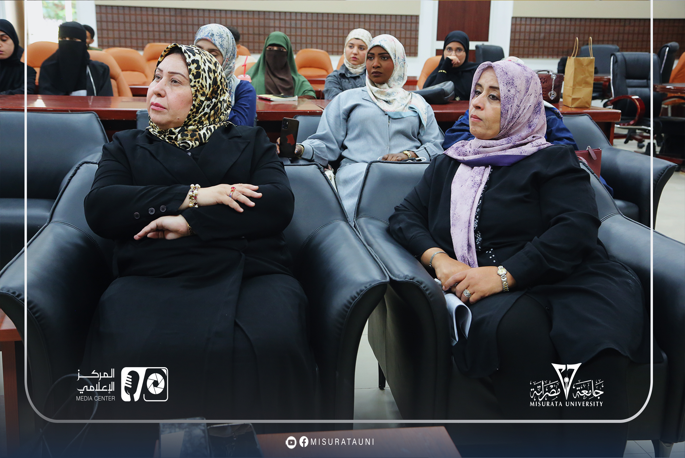 كلية الآداب بجامعة مصراتة تنظّم محاضرتها الثانية ضمن الموسم الثقافي بعنوان 