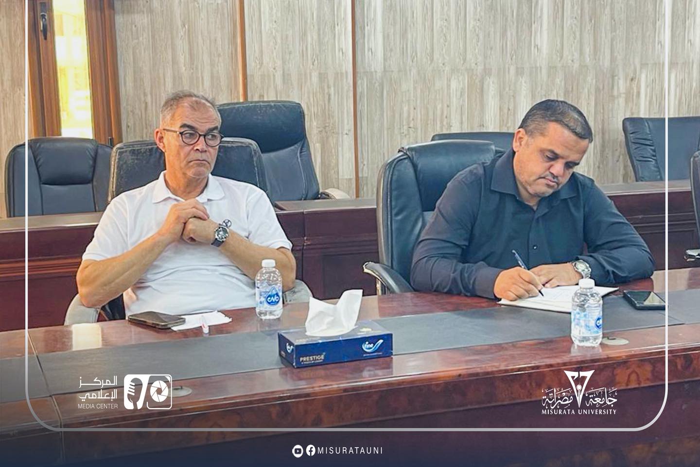 انعقاد الاجتماع السابع لمكتب ضمان الجودة وتقييم الأداء بجامعة مصراتة