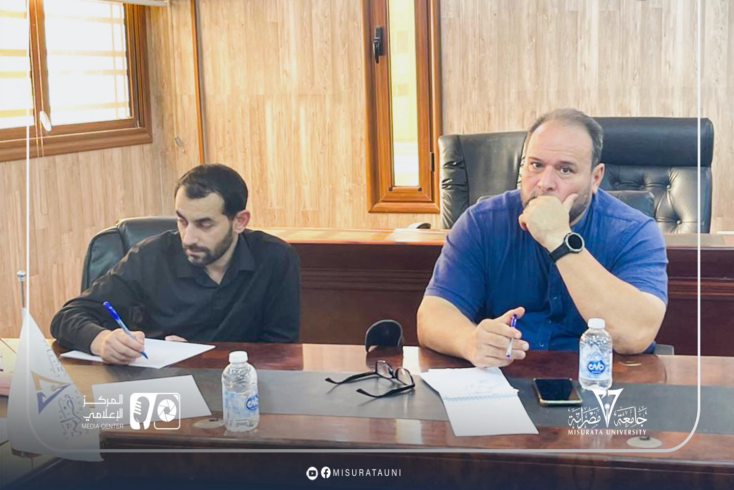 انعقاد الاجتماع السابع لمكتب ضمان الجودة وتقييم الأداء بجامعة مصراتة