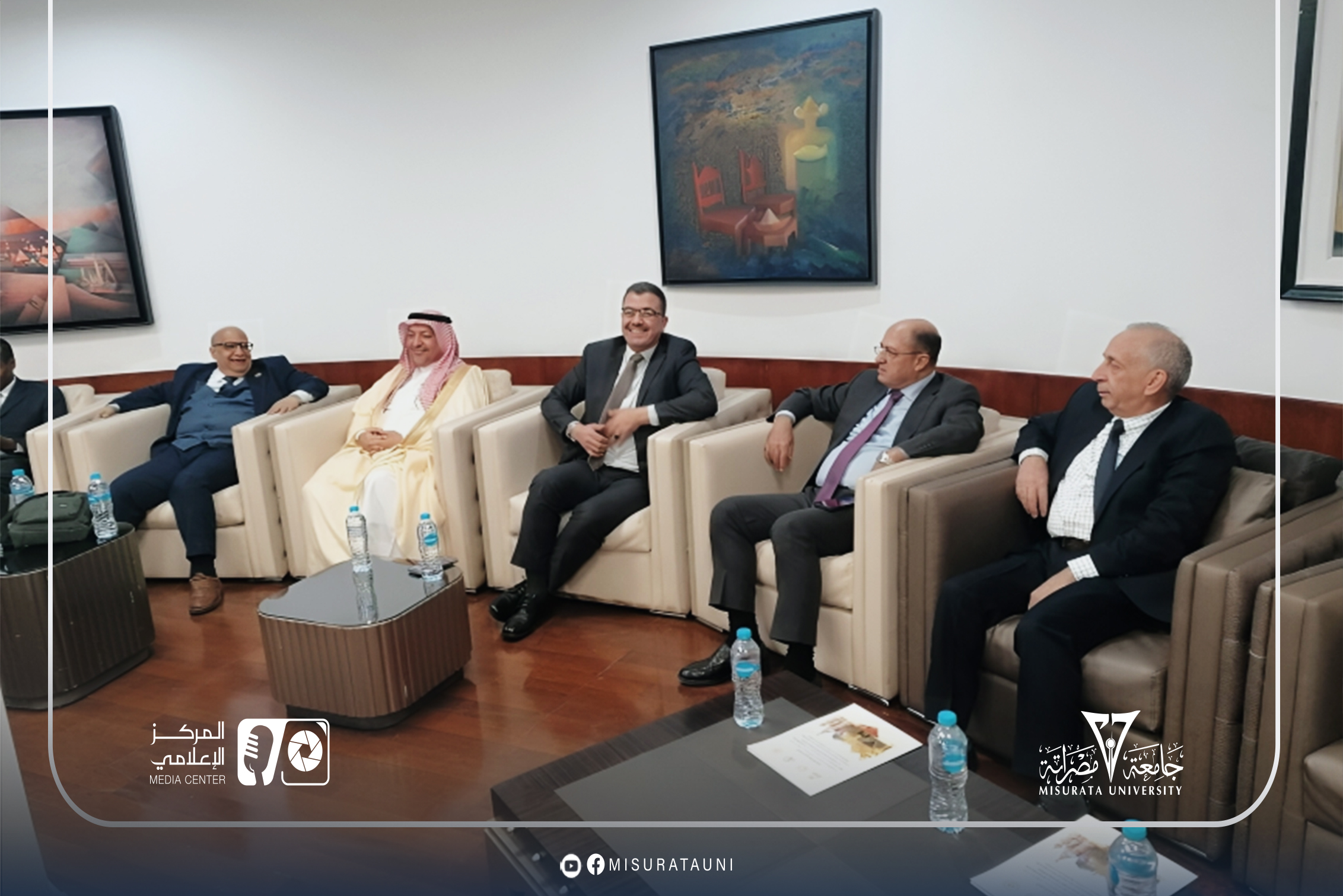 جامعة مصراتة تشارك في المنتدى الخامس لرؤساء الجامعات العربية والروسية بالقاهرة