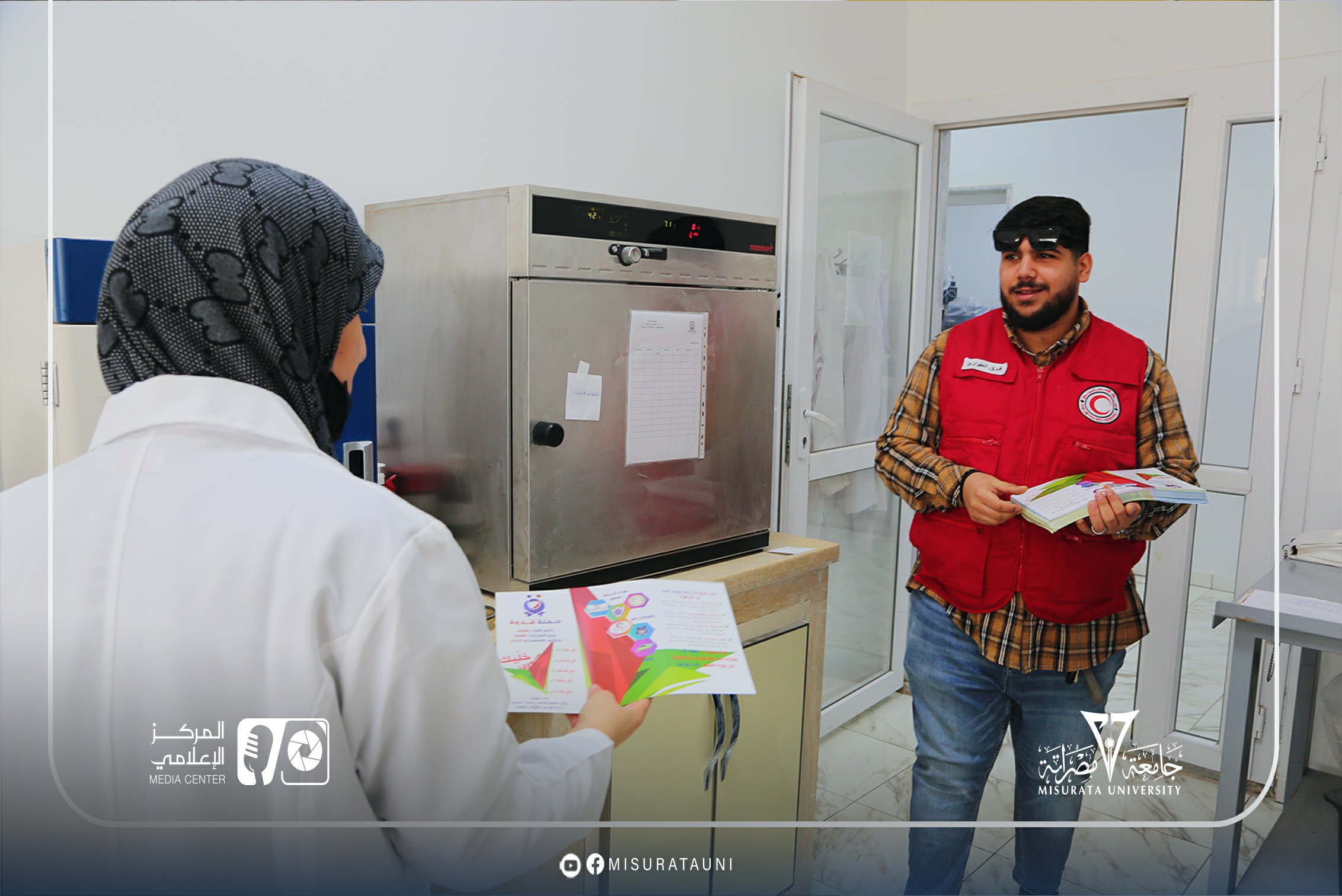 انطلاق فعاليات حملة قدوة التوعوية في كليات جامعة مصراتة