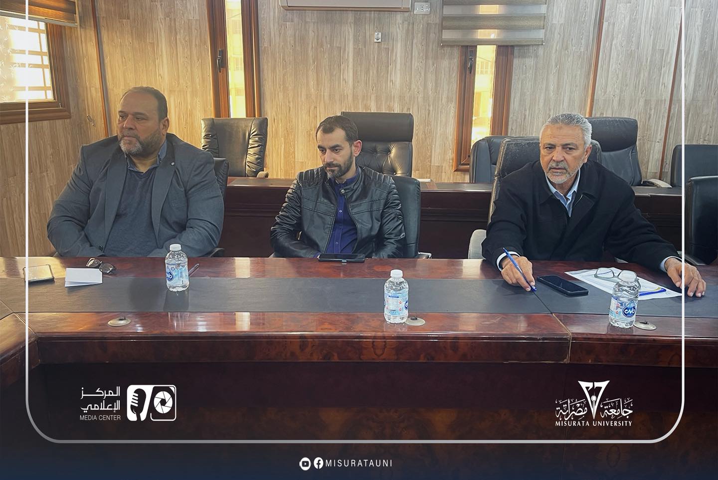 الاجتماع الأول لمكتب ضمان الجودة وتقييم الأداء بجامعة مصراتة للعام 2026م