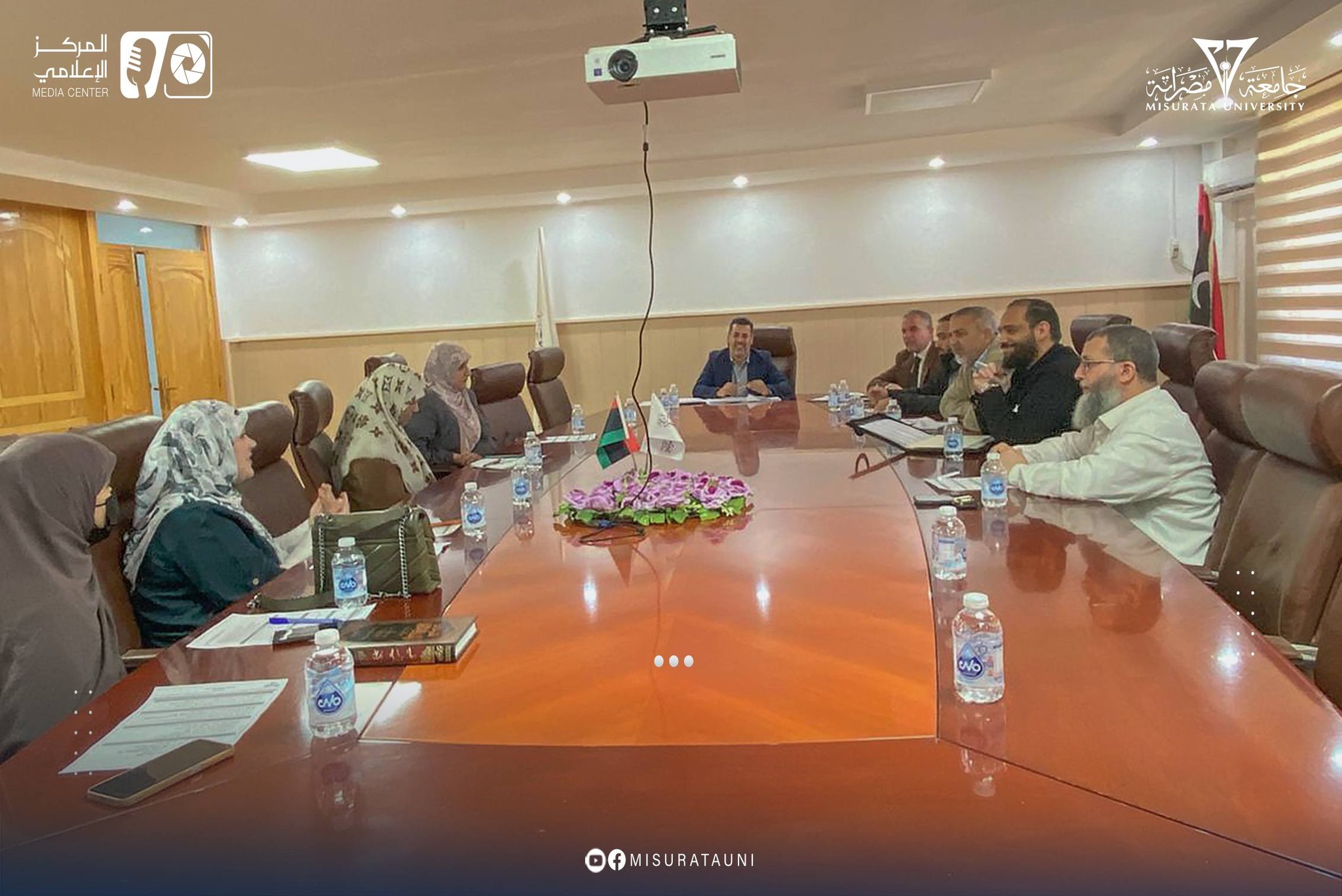 لجنة الجودة على مستوى جامعة مصراتة تعقد اجتماعها العادي الرابع لعام 2026م