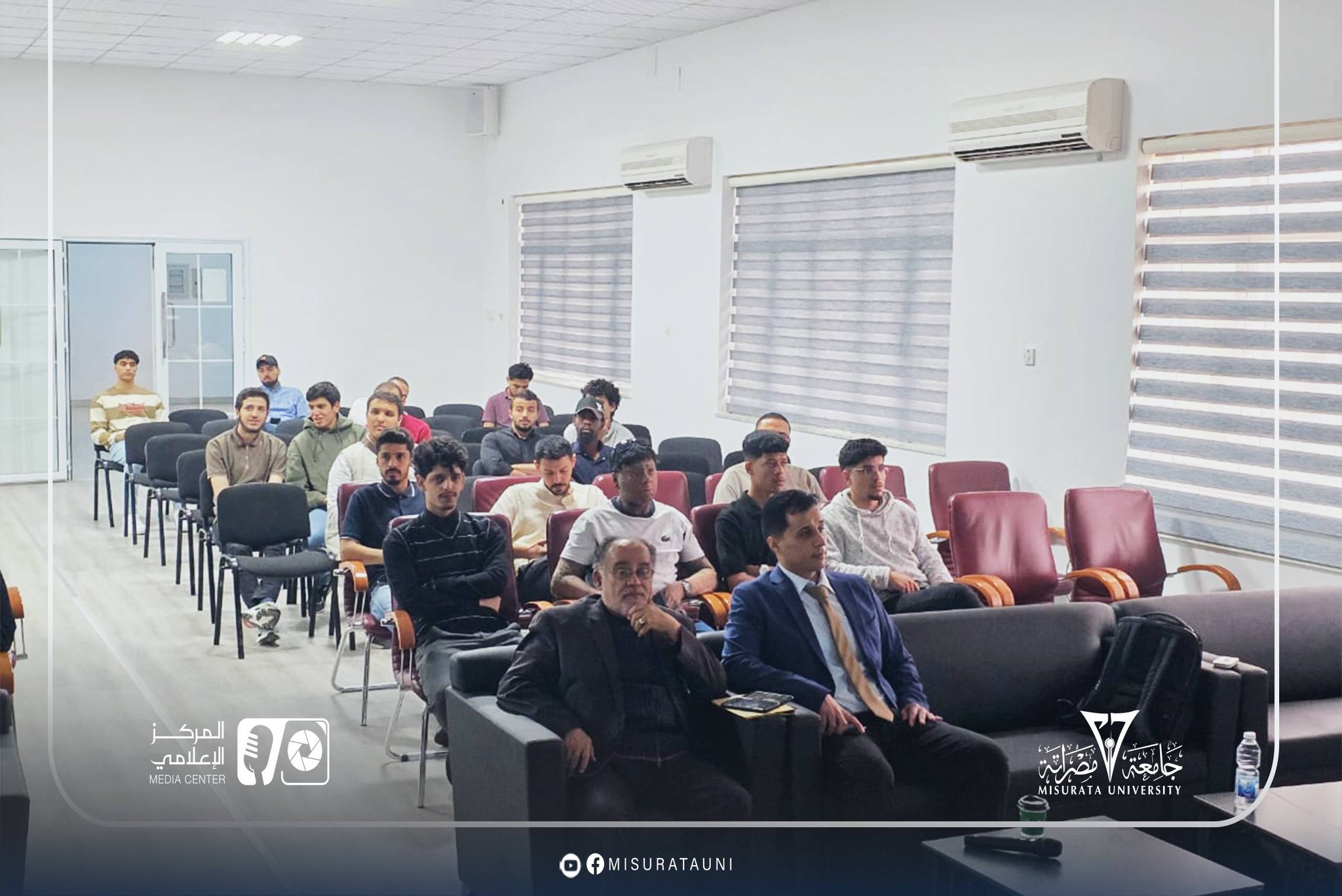 جامعة مصراتة تنظّم ورشة تعريفية حول الفرص التنافسية للدراسة بالخارج