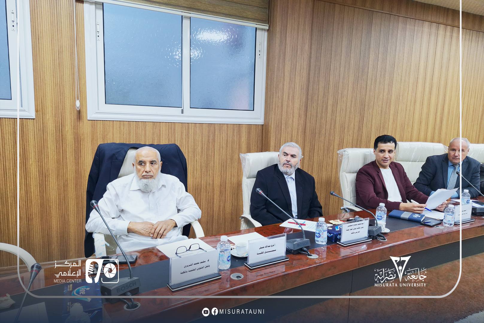 انعقاد الاجتماع الأول للجنة متابعة المجلات العلمية بجامعة مصراتة