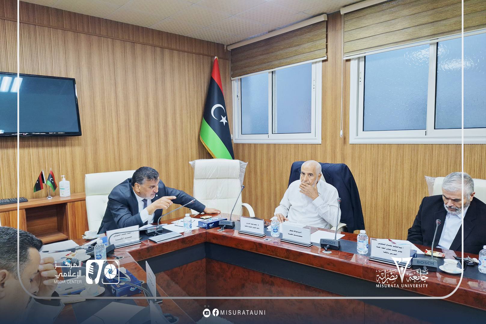 انعقاد الاجتماع الأول للجنة متابعة المجلات العلمية بجامعة مصراتة