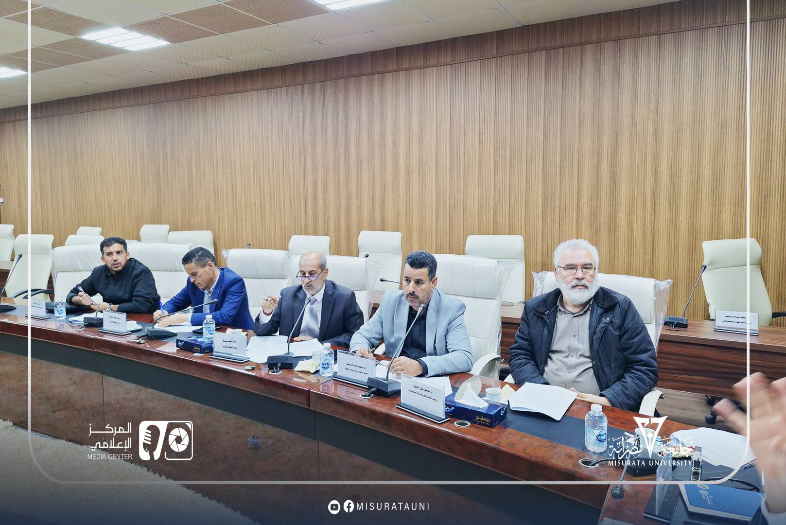 انعقاد الاجتماع الأول للجنة متابعة المجلات العلمية بجامعة مصراتة