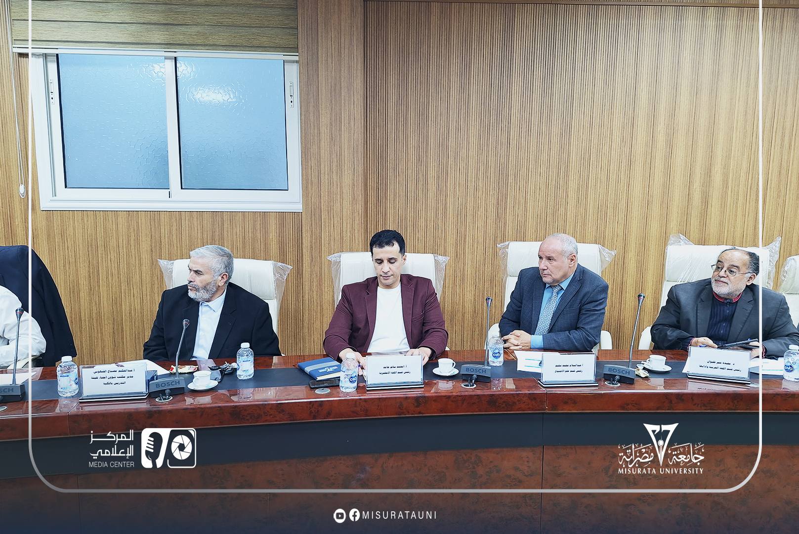 انعقاد الاجتماع الأول للجنة متابعة المجلات العلمية بجامعة مصراتة