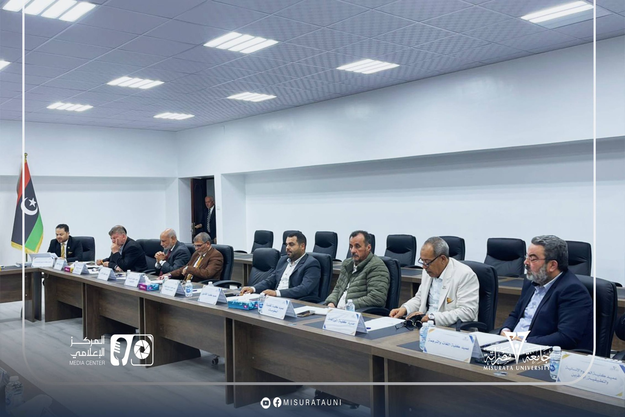 مجلس جامعة مصراتة يعقد اجتماعه العادي الثالث للعام 2026