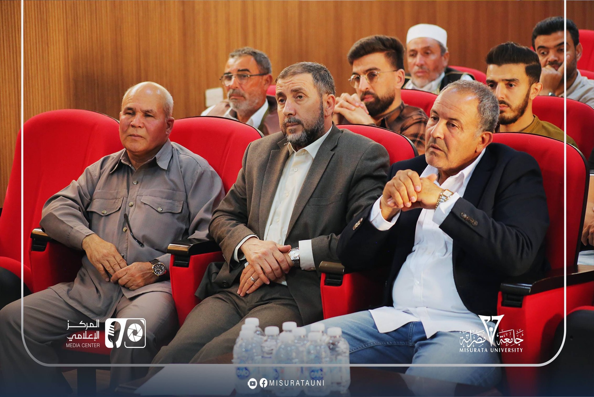 انطلاق الموسم الثقافي بكلية الآداب بجامعة مصراتة بمحاضرة حول الشيخ أحمد أبومزيريق