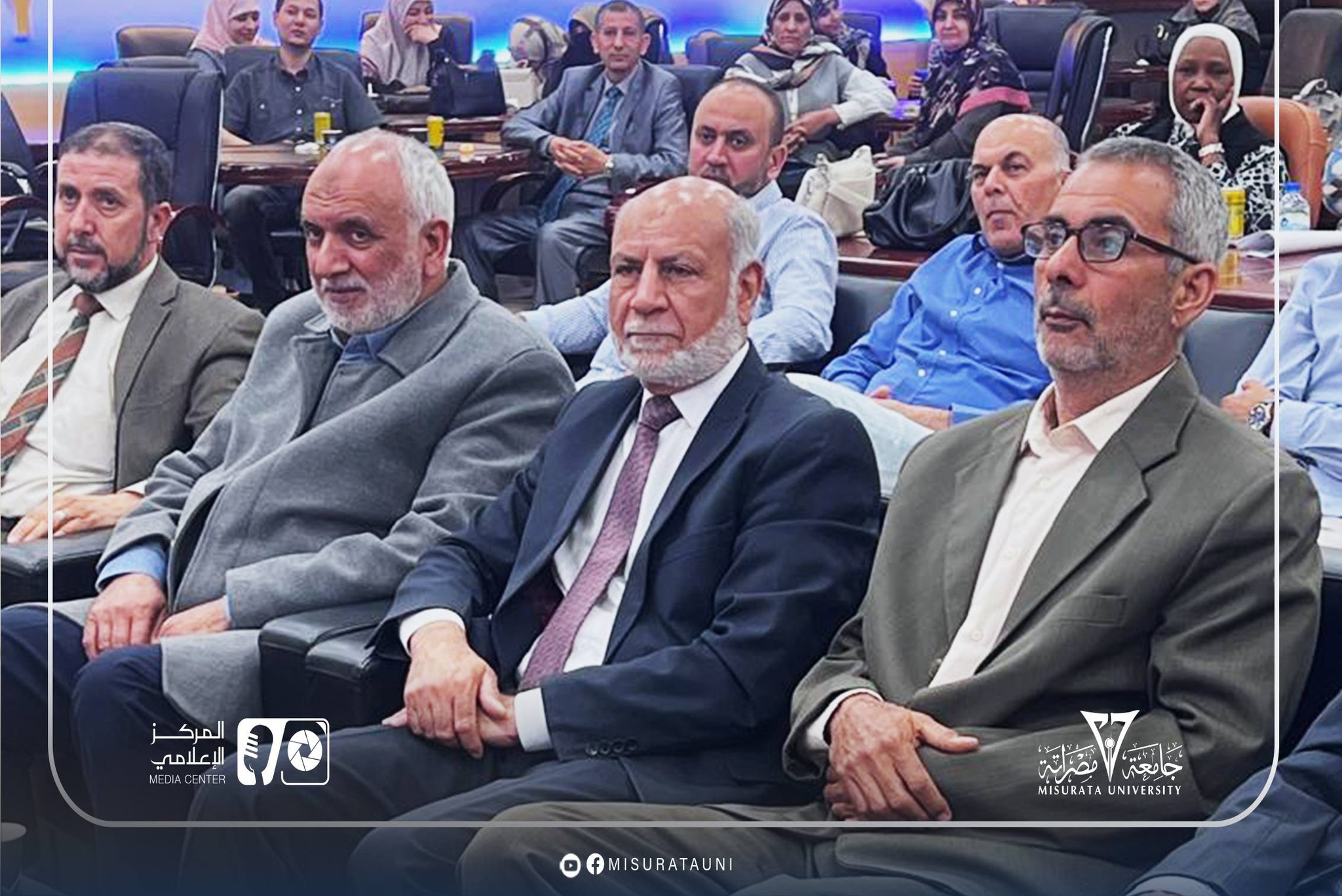 كلية الآداب بجامعة مصراتة تكرّم نخبة من أعضاء هيئة التدريس تقديرًا لعطائهم العلمي