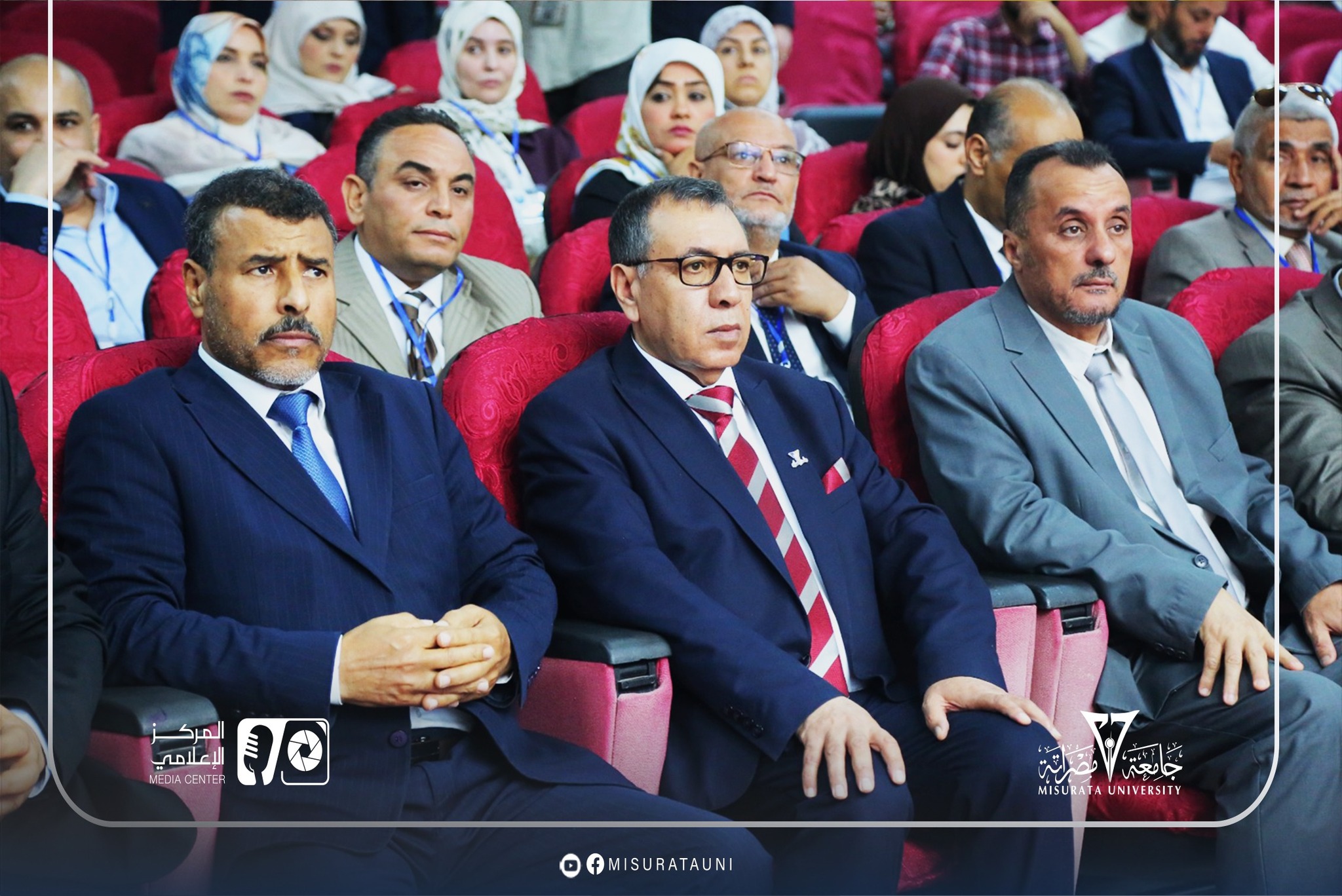 انطلاق فعاليات المؤتمر العلمي الثاني لكلية الفنون والإعلام بجامعة مصراتة