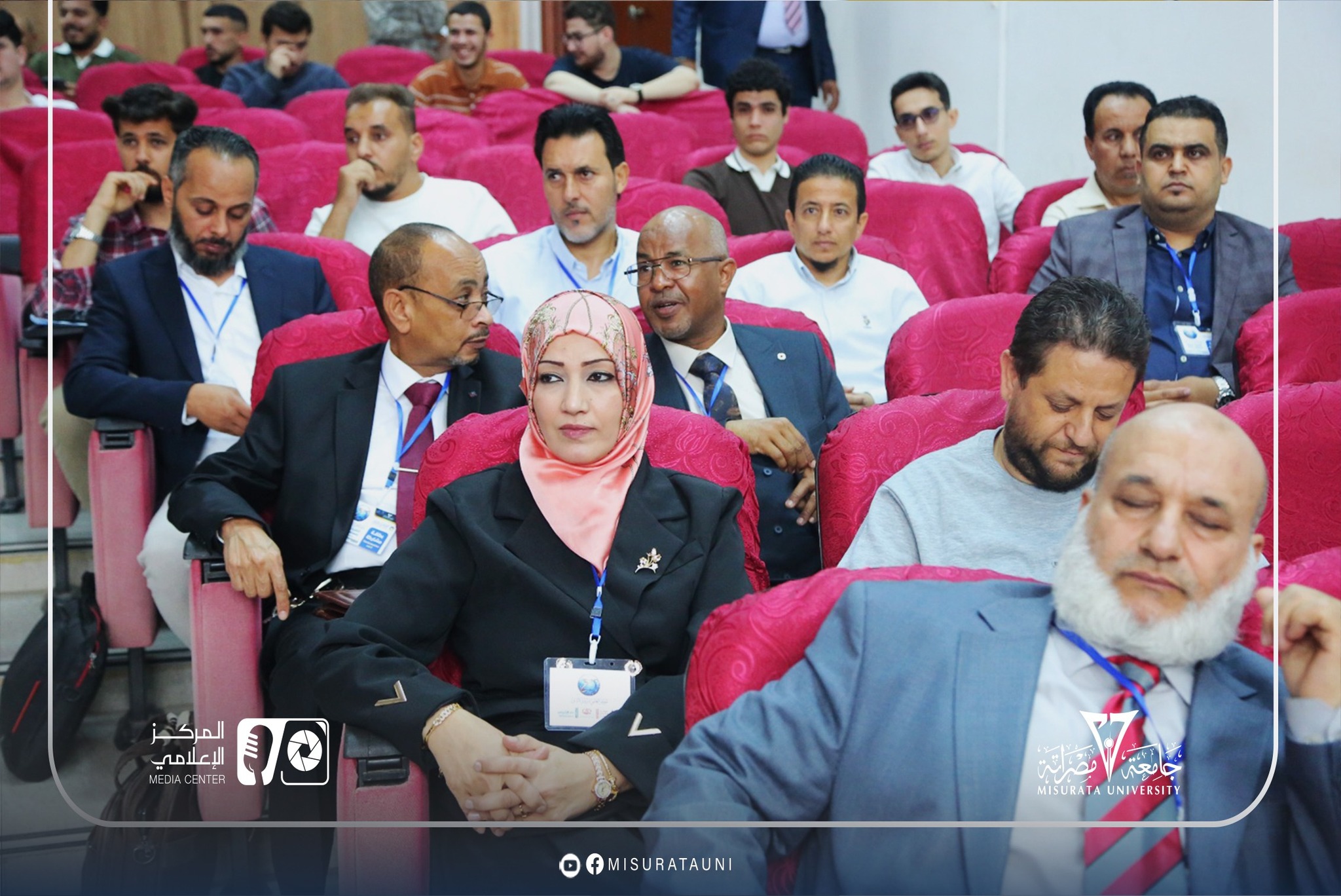 انطلاق فعاليات المؤتمر العلمي الثاني لكلية الفنون والإعلام بجامعة مصراتة