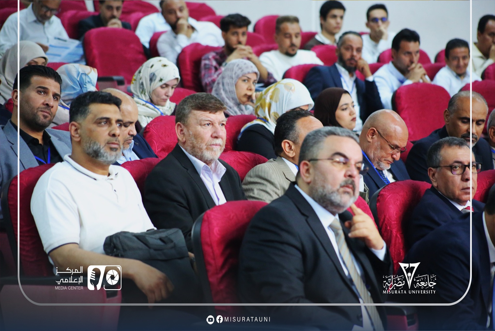 انطلاق فعاليات المؤتمر العلمي الثاني لكلية الفنون والإعلام بجامعة مصراتة