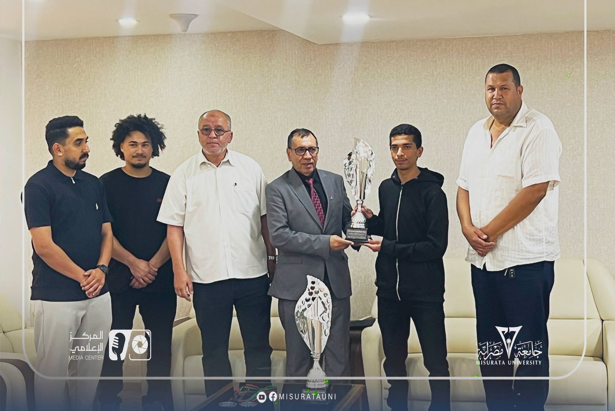 جامعة مصراتة تكرّم الفائزين ببطولة “تحدي العقول” للشطرنج