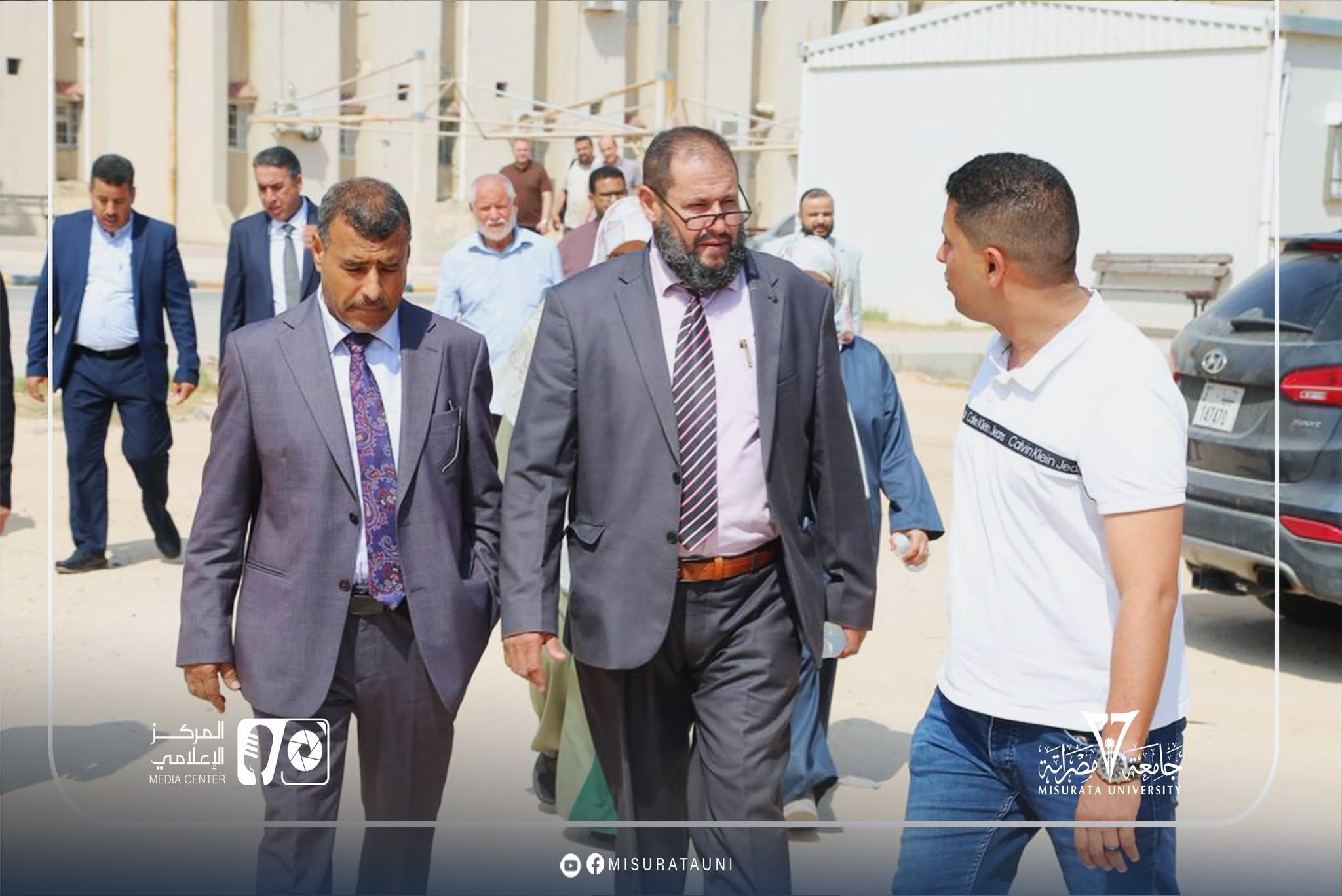 كلية الصيدلة بجامعة مصراتة تستقبل فريق التدقيق من المركز الوطني لضمان جودة واعتماد المؤسسات التعليمية والتدريبية