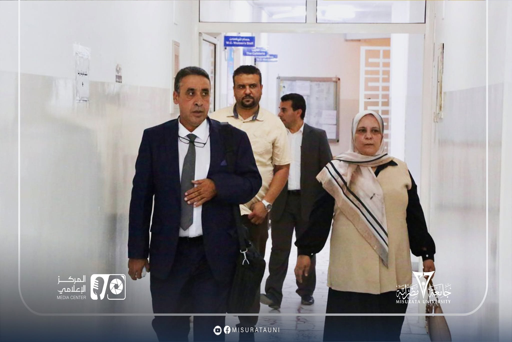 كلية الصيدلة بجامعة مصراتة تستقبل فريق التدقيق من المركز الوطني لضمان جودة واعتماد المؤسسات التعليمية والتدريبية
