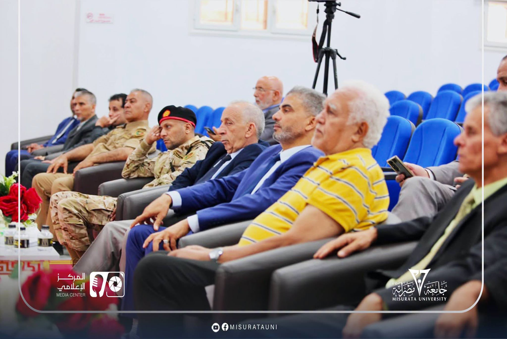 حوارية اقتصادية بكلية الاقتصاد والعلوم السياسية بجامعة مصراتة تناقش تحديات الاقتصاد الليبي وفرص التنمية