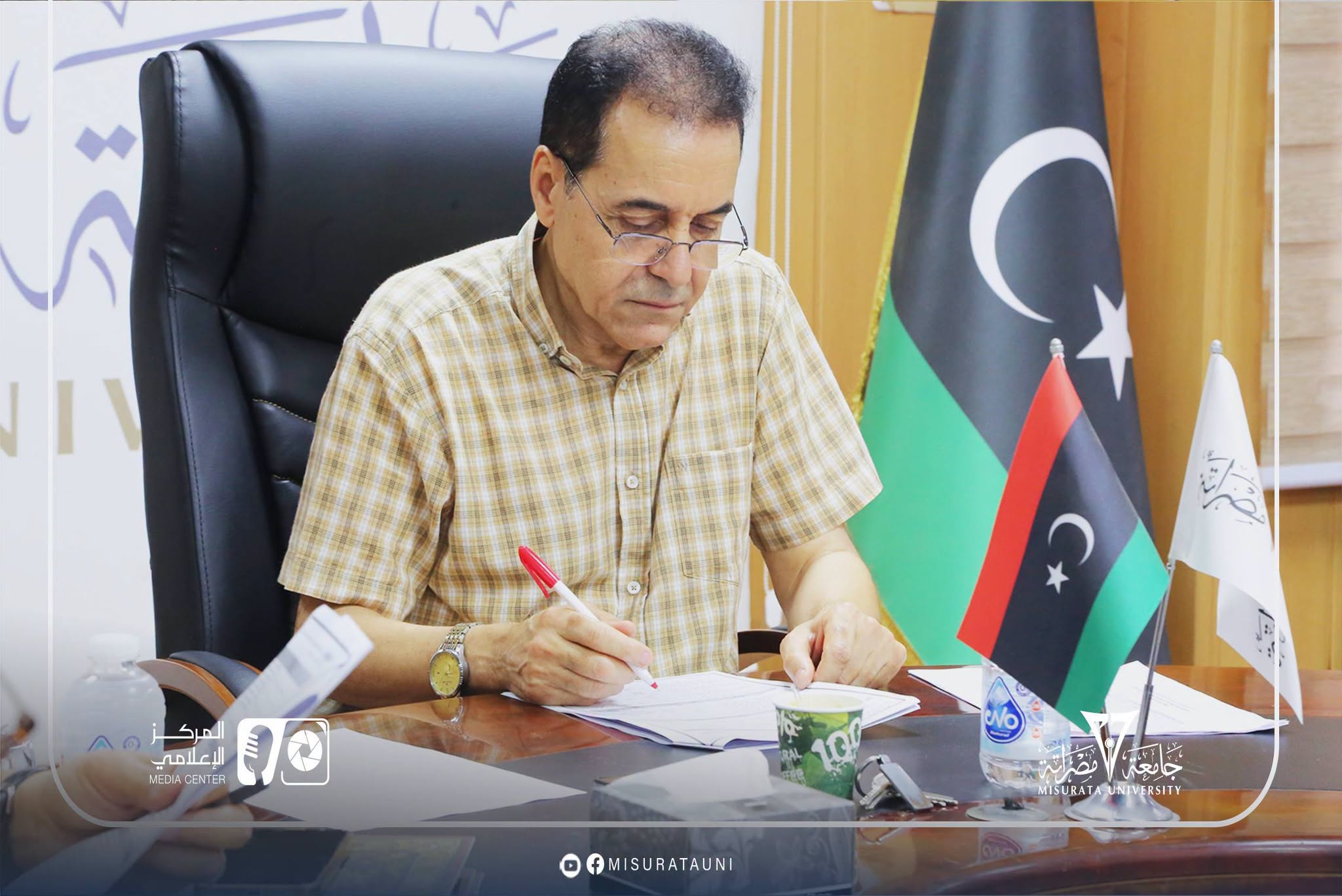 لجنة شؤون أعضاء هيئة التدريس بجامعة مصراتة تختتم أعمالها للعام الجامعي 2025-2026م