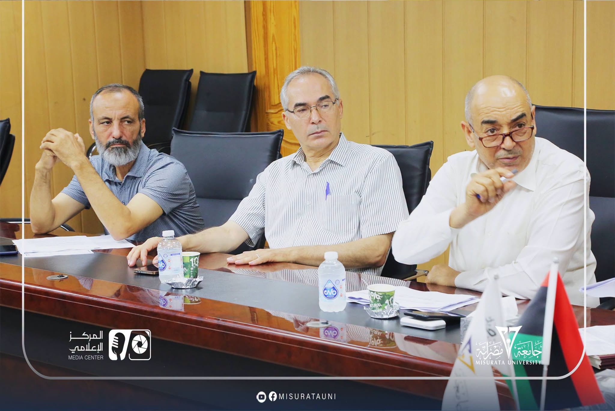 لجنة شؤون أعضاء هيئة التدريس بجامعة مصراتة تختتم أعمالها للعام الجامعي 2025-2026م