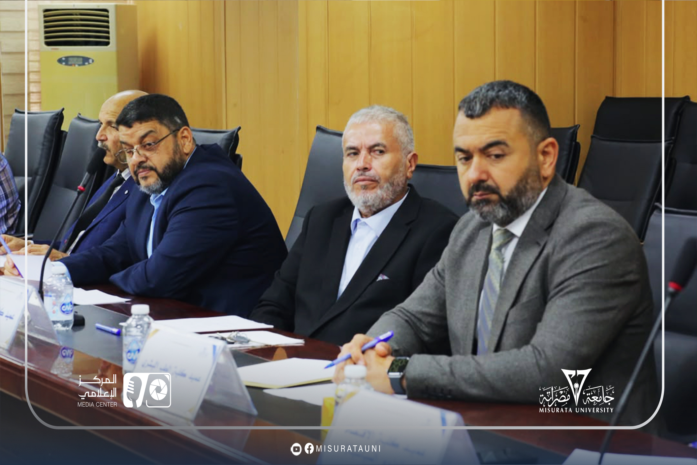 The sixth regular meeting of the Misrata University Council for the year 2026
width=